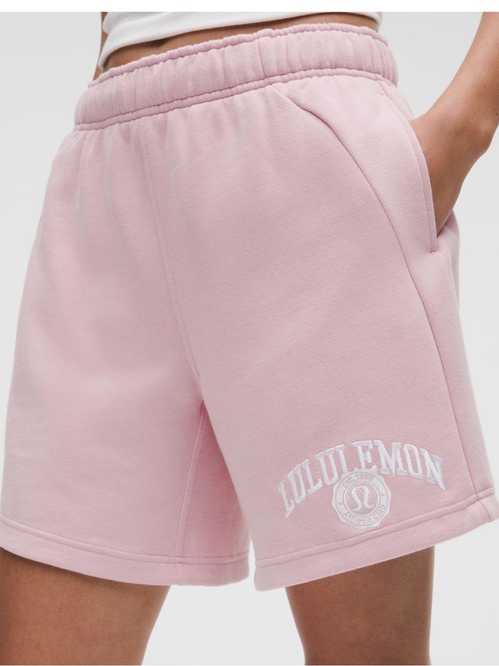 lululemon athletica Light Pink Women's Lounge Shorts
